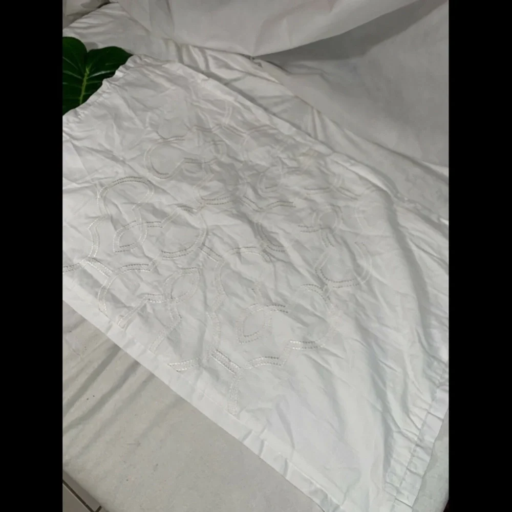 NEW‎ Hotel Collection Inlay Cotton (1) King Sham Pillow